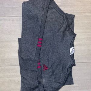 Dark Grey Adidas Sweater